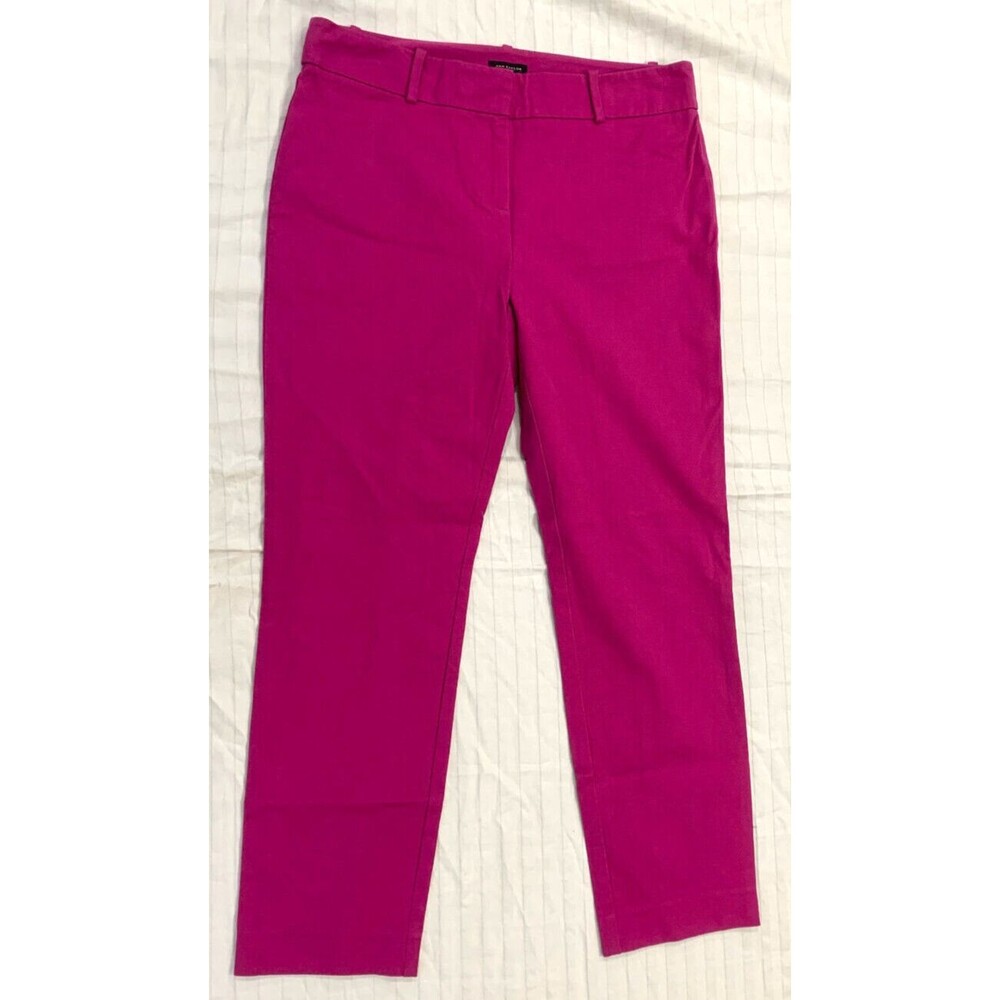ANN TAYLOR SIGNATURE WOMENS CAPRIS PANTS SIZE 4